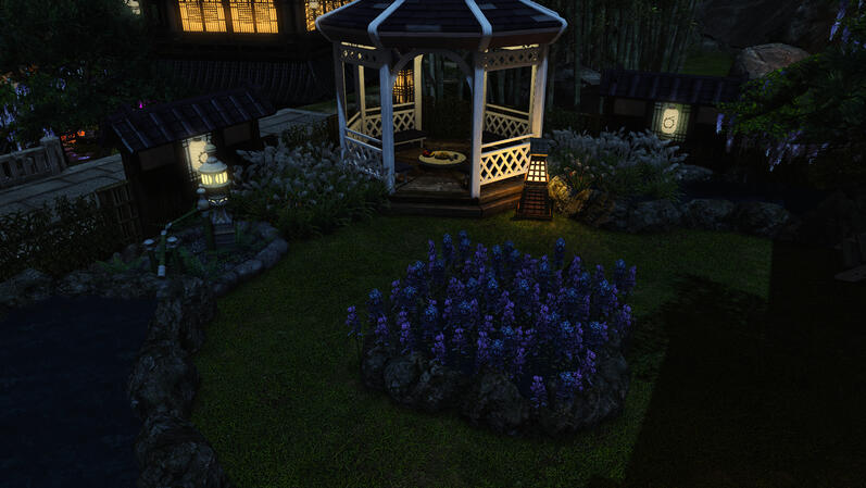 Night Gazebo Overview