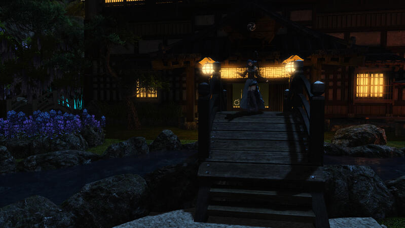 Night Outside Entrance