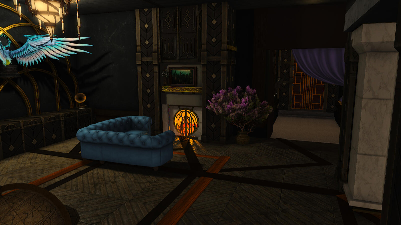 Fireplace &amp; Elevator